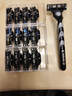 吉列（Gillette）鋒速3【萬(wàn)人好評】剃須刀手動(dòng)刮胡刀片刀架刀頭 【大包裝】 鋒速3 12刀頭 曬單實(shí)拍圖