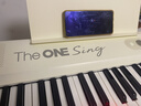 The ONE郎朗代言彈唱琴Sing自動(dòng)擋智能鋼琴初學(xué)者成年人61鍵便攜式 白色 曬單實(shí)拍圖