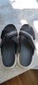 品牌斷碼清倉特價(jià)真皮拖鞋女夏外穿媽媽涼鞋2025新款英倫風(fēng)涼鞋 黒色 軟底 38 標準碼 曬單實(shí)拍圖