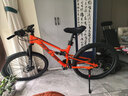 PHILLIPS軟尾山地車(chē)自行車(chē)油碟速降雙減震變速成人男女式學(xué)生鋁合金單車(chē) 響尾蛇【落日橙】30速 線(xiàn)控前叉 27.5寸(適合身高165cm-190cm) 曬單實(shí)拍圖