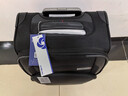 新秀麗（Samsonite）行李箱20英寸拉桿箱商務(wù)軟箱可拓展旅行箱AZ7黑色登機密碼箱 曬單實(shí)拍圖