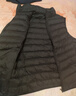鴨鴨（YAYA）反季羽絨服男冬季輕薄羽絨背心內穿馬夾男士保暖內膽薄款馬甲KX 黑色 M /170 曬單實(shí)拍圖