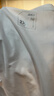 京東京造10A抗菌男士t恤短袖男女同款衣服男裝春夏新款圓領(lǐng)打底內搭白2XL 曬單實(shí)拍圖