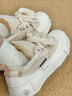 XVESSEL G.O.P.2.0 Marshllow隱藏款棉花糖男女款經(jīng)典小麻花綁帶帆布板鞋 “帆布米白開(kāi)口笑”S22X42WW 35 曬單實(shí)拍圖