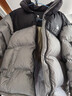 駱駝[王俊凱同款]駱駝運動(dòng)羽絨服冬男女同款防寒連帽羽絨734CA6B605 幻影黑硯墨灰 L 曬單實(shí)拍圖