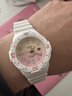 卡西歐（CASIO）手表 時(shí)尚運動(dòng)學(xué)生表  防水石英女表 兒童表高中生手表 LRW-200H-4E2 店長(cháng)推薦 曬單實(shí)拍圖
