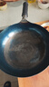 臻三環(huán)章丘鐵鍋熟鐵炒菜鍋手工鍛打鐵鍋無(wú)涂層不易粘鍋炒鍋二環(huán)宗師 古法烤藍適合2-4人 32cm 曬單實(shí)拍圖