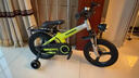 永久兒童自行車(chē)3-6-8-10歲帶輔助輪男孩女孩單車(chē)鎂合金腳踏車(chē)14寸綠色 曬單實(shí)拍圖