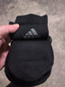 阿迪達斯（adidas）襪子運動(dòng)襪 冬季男襪女襪毛巾底保暖舒適耐磨籃球襪足球襪棉襪3雙 DZ9379-黑色三雙裝 39-42碼 曬單實(shí)拍圖