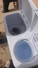 揚子集團洗衣機半自動(dòng)老式家用雙桶大容量雙缸洗衣機藍光 洗脫雙筒小型波輪 20KG【洗12+8脫|洗脫分離|強勁電機】 雙缸 曬單實(shí)拍圖