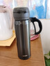 膳魔師（THERMOS）保溫杯純鈦杯500ml戶(hù)外男女士水杯子婦女節女神禮物TCTG太空灰 曬單實(shí)拍圖