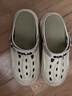 卡帝樂(lè )鱷魚(yú)洞洞鞋男士涼鞋夏季戶(hù)外休閑涼拖鞋沙灘鞋子男 1601 綠色 42-43 曬單實(shí)拍圖