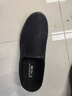 回力（Warrior）一腳蹬男鞋子男秋季百搭板鞋男士休閑鞋老北京懶人帆布鞋全黑42 曬單實(shí)拍圖