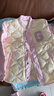 蓋璞【大小童同款】女童秋季款大G毛巾繡logo羽絨服641839 曬單實(shí)拍圖