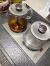 友家鋪子（Biooner）全自動(dòng)上水電熱水壺 茶臺燒水壺一體機家用辦公嵌入式茶桌茶幾茶具電茶爐套裝 RY-10蒸茶款1L 曬單實(shí)拍圖
