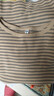 優(yōu)衣庫女裝羅紋船領(lǐng)條紋T恤/五分袖26春夏新款486466 31 米色 XL 曬單實(shí)拍圖