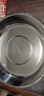 美廚（MAXCOOK）316L不銹鋼盤(pán)碟 盆碟22cm 加厚加寬加深耐摔 MCWA1748 曬單實(shí)拍圖