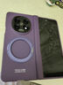 適用OPPO Find N5折疊屏手機殼磁吸旋轉支架findn5簡(jiǎn)約防摔保護套 【殼膜】磁吸旋轉支架-絨紫色 OP-FindN5 曬單實(shí)拍圖
