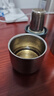 金灶（KAMJOVE）純鈦雙層茶杯 喝茶專(zhuān)用杯子功夫茶主人家用品茗茶具咖啡杯 T-62F 120ml 1個(gè) 曬單實(shí)拍圖