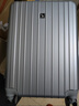 愛(ài)華仕行李箱24英寸拉桿箱男大容量旅行箱女密碼箱托運多功能皮箱磨砂灰 曬單實(shí)拍圖
