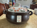 康舒砂鍋家用燃氣燉鍋陶瓷煲仔飯燉湯鍋耐高溫干燒不裂沙鍋大容量湯鍋 康舒蒲公英菜煲適用4-6人 4.2L 曬單實(shí)拍圖