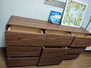 慕瀾實(shí)木超薄斗柜30cm五斗臥室靠墻長(cháng)條床尾極窄抽屜式收納儲物置物柜 【實(shí)木碳晶板】九斗整裝140*30*72.2 曬單實(shí)拍圖