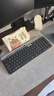 羅技（Logitech）時(shí)尚系列 K580 無(wú)線(xiàn)藍牙鍵盤(pán) 辦公鍵盤(pán) 便攜超薄 筆記本鍵盤(pán) 平板鍵盤(pán) 星空灰 101鍵 曬單實(shí)拍圖
