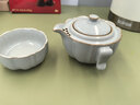 雅瓷汝窯旅行茶具快客杯單人戶(hù)外便攜茶杯套裝南瓜禮盒裝 汝窯小南瓜 一壺1杯 曬單實(shí)拍圖