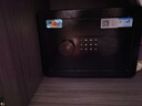 虎牌保險柜 家用小型指紋密碼WIFI保險箱 智能迷你防盜保管箱 【新品升級】尊貴黑-25厘米 電子密碼鎖 曬單實(shí)拍圖