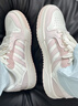 adidas ENTRAP美式校園風(fēng)運動(dòng)少年感復古籃球風(fēng)板鞋男女阿迪達斯   白色/粉色   37 曬單實(shí)拍圖