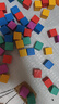 福孩兒100粒正方體積木數學(xué)教具小學(xué)四五年級長(cháng)方體正方形玩具方塊學(xué)具 曬單實(shí)拍圖