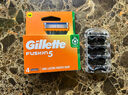 吉列（Gillette）【海外版】鋒隱5層刀頭 致順/致護通用手動(dòng)替換裝順滑剃須方便清洗男士護膚生日禮物 鋒隱５層【4個(gè)刀頭裝】致順/致護通用 曬單實(shí)拍圖