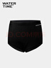 WATERTIME/泳褲女士高腰三角游泳褲 沖浪浮潛打底褲（僅三角短褲） 曬單實(shí)拍圖