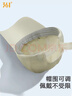 361°帽子女夏季新款大網(wǎng)眼透氣速干運動(dòng)帽防曬UPF50+可折疊百搭鴨舌帽 白色/1頂 均碼 曬單實(shí)拍圖