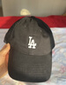 MLB帽子男女情侶棒球帽軟頂鴨舌帽休閑運動(dòng)帽四季3ACP7701N-07BKS-F 曬單實(shí)拍圖