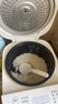美的（Midea）電飯煲家用小型電飯鍋迷你2-3-4個(gè)人智能預約多功能小米粥煮飯鍋小巧機身不粘厚釜 【28分鐘快煮飯-新款白月光】 3L 曬單實(shí)拍圖