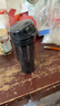 特百惠（Tupperware）晶彩400ml塑料杯男女士學(xué)生運動(dòng)水杯子大容量泡茶杯 酷炫黑 曬單實(shí)拍圖