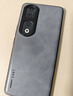 世詠 適用榮耀70手機殼 榮耀70保護套鏡頭全包硅膠軟邊防摔超薄簡(jiǎn)約時(shí)尚皮紋殼男女款 優(yōu)雅灰 曬單實(shí)拍圖