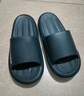 QYCKABYeva不臭腳拖鞋男士夏季2026新款室內家居浴室厚底防滑外穿涼拖男 藏青 42-43 適合41-42（內長(cháng)265mm） 曬單實(shí)拍圖