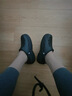 卡駱馳（CROCS）秋冬新品貝雅云彩暖棉洞洞鞋女士戶(hù)外休閑棉鞋|208708 黑色-001 37 /38(240mm) 曬單實(shí)拍圖