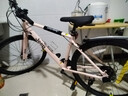 Jeep吉普公路自行車(chē)碟剎變速自行車(chē)男女學(xué)生公路車(chē)競技代步車(chē)-RS730 RS730-直把-公主粉-鋁合金 M碼（適合身高165-185CM） 24速-休閑運動(dòng)(基礎款) 曬單實(shí)拍圖
