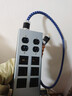 開(kāi)博爾雙排電源濾波器HiFi音響電源插排專(zhuān)用降噪抗干擾發(fā)燒電源凈化器 雙排電源套餐1+1條1.5米6平方單晶銅鍍銀電源線(xiàn) 曬單實(shí)拍圖