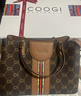 COOGI包包女包輕奢品牌手提托特包女士斜挎包情人節生日禮物送女友老婆 咖啡色 京倉直發(fā) 曬單實(shí)拍圖