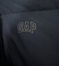 蓋璞（GAP）男裝秋季款logo寬松連帽泡芙羽絨服百搭簡(jiǎn)約外套791896 黑色 L (175/96A)亞洲尺碼 【偏大，建議拍小一碼】 曬單實(shí)拍圖