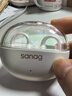 SANAG 塞那S6SNova 耳夾式藍牙耳機 骨傳導概念不入耳開(kāi)放式運動(dòng)跑步耳飾掛耳式 節日生日禮物獎品 白 曬單實(shí)拍圖