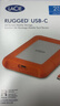 LaCie雷孜小金剛 移動(dòng)硬盤(pán) 三防 2TB  Rugged USB-C  機械硬盤(pán) USB Type-C/3.2 兼容mac 便攜防跌 外接 曬單實(shí)拍圖