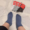 皮爾卡丹襪子男士夏季100%純棉10A抗菌防臭艾草精油運動(dòng)吸汗船襪休閑短款 曬單實(shí)拍圖