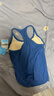 蕉內涼皮501Cool Pro女士美膚顯瘦莫代爾U領(lǐng)帶杯肌底衣背心辣妹吊帶 克萊因藍 M 曬單實(shí)拍圖