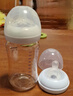新安怡（AVENT）飛利浦新安怡 新生嬰兒寶寶進(jìn)口防嗆防脹氣玻璃奶瓶寬口徑240ml 曬單實(shí)拍圖