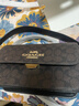 蔻馳（COACH）【品牌直供】女士BRYNN單肩斜挎信封包拼色CX798禮物 曬單實(shí)拍圖